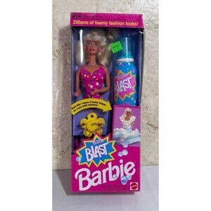 Bath Blast Barbie with Blue Bath Fashion Foam 1992 - NIB/NRFB